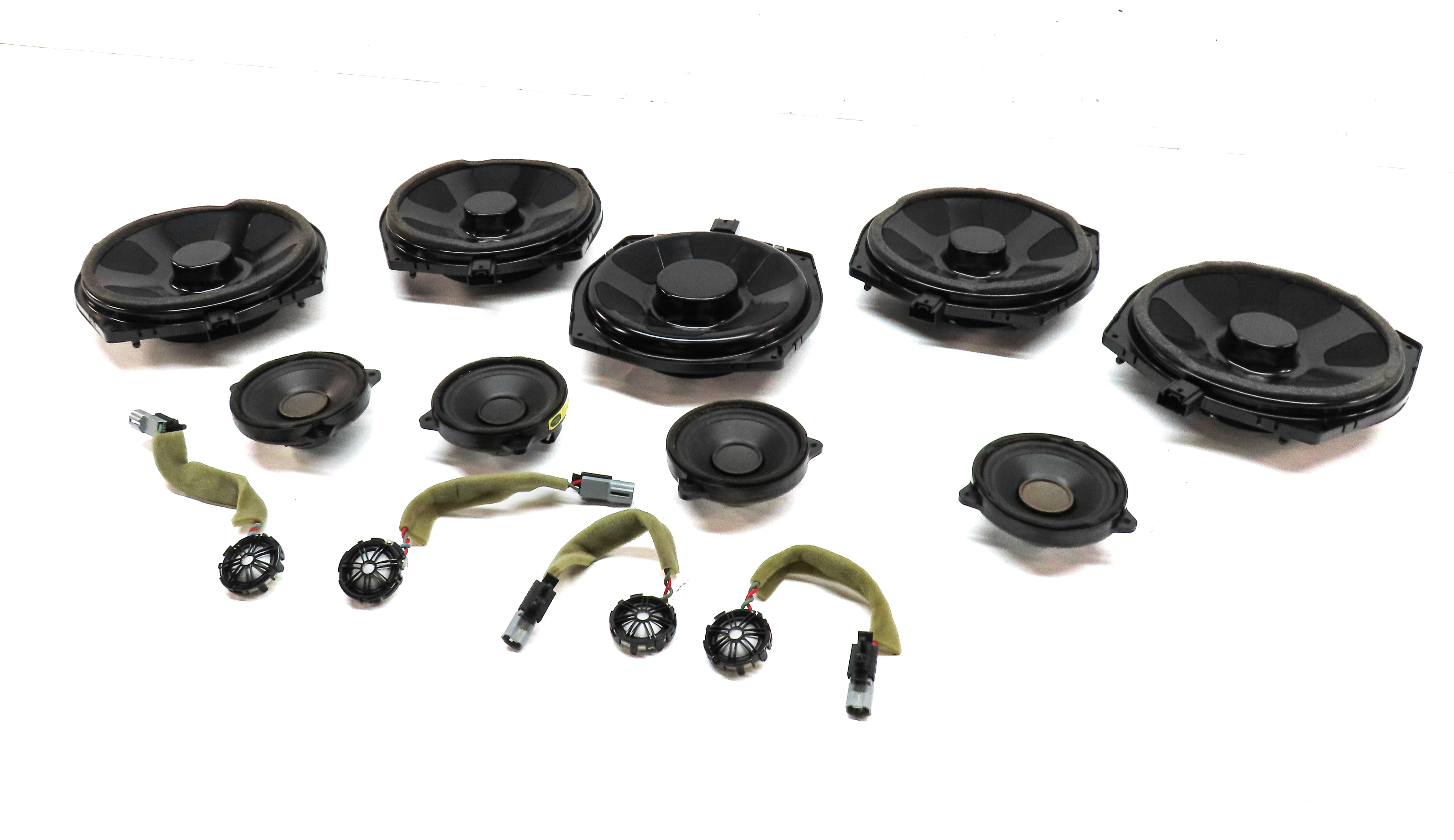 2014 LAND RANGE ROVER (L405) RADIO STEREO AUDIO SOUND SYSTEM SPEAKER SET/13 — exact item pictured